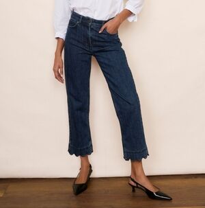 WYSE London Rinse Wash Harper Slim Leg Jeans 0R